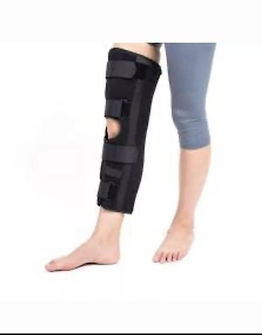 Ортезы: Diz immobilizatoru – sərt dayaq çatdırıkma var ünvana lövhələri və — 1