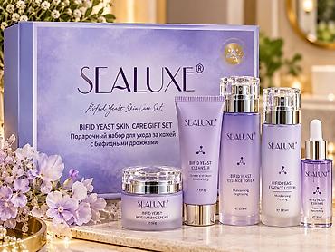 магния цитрат: Подарочный набор для ухода за кожей SEALUXE Bifid Yeast Skin Care Gift — 1