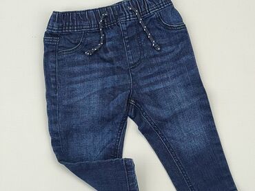 primark majtki: Spodnie jeansowe, Primark, 6-9 m, stan - Bardzo dobry