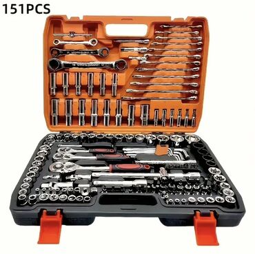 шкафы кухонные: Набор инструмента 151 предмет в ударопрочном кейсе Комплектация и