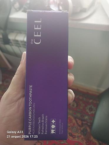 ova su filteri: The CEEL Purple Carbon Toothpaste – Mor Karbon Diş Macunu - Dişləri — 1