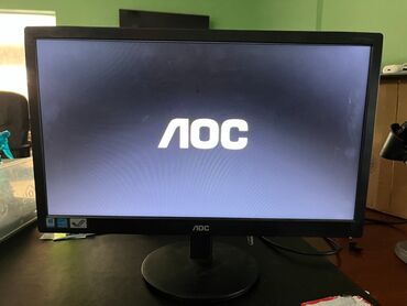 дополнительный монитор: Монитор, AOC, Колдонулган, 19" - 20"