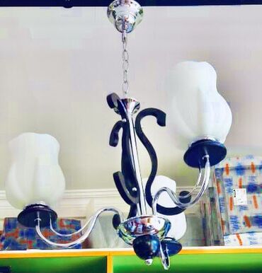 taxtanın kubunun qiyməti 2022: Люстра, 3 лампы, Металл at lalafo.az taxtanın kubunun qiyməti 2022: Люстра, 3 лампы, Металл