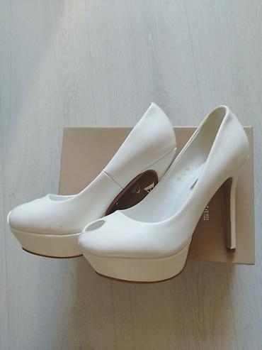 Tuflilər: Tuflilər, Skechers, Ölçü: 39, rəng - Ağ, Yeni — 4