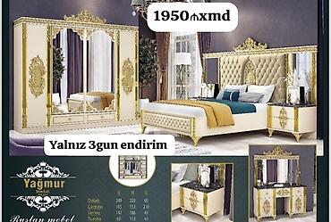 Rüstəm mebel dəsti – “Yağmur” model Klassik zərifliklə dizayn olunmuş