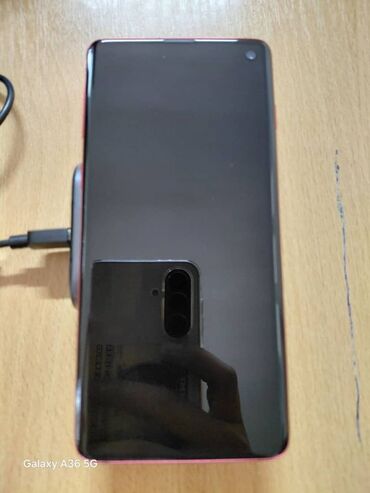 цифровой фотоаппарат новый: Samsung Galaxy S10, 128 ГБ, түсү - Кызыл