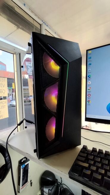 Kompüter ehtiyyat hissələri: I5 9400F ssd 240 Gb hdd 1 tlb ram 16 Gb qida bloku 660 w Msi ana
