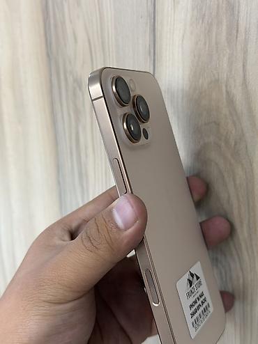 iphone х: IPhone 16 Pro Max, Б/у, 256 ГБ, Desert Titanium, Защитное стекло, Коробка, В рассрочку, 89 % — 3