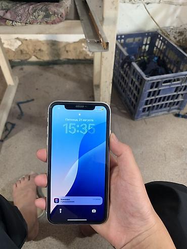 mini iphone: IPhone 11, Б/у, 128 ГБ, Белый, Чехол, 76 % — 1