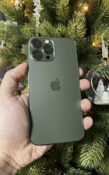 акк в стим: IPhone 13 Pro Max, Б/у, 128 ГБ, Alpine Green, Защитное стекло, Чехол, 86 %