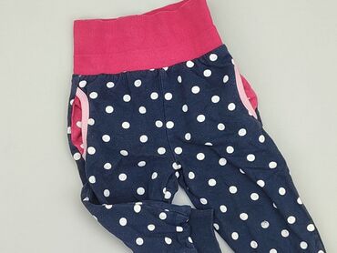 legginsy dla dziewczynki 104: Spodnie dresowe, Bonprix, 12-18 m, stan - Zadowalający