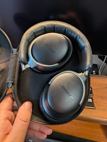 black: Bose QuietComfort Ultra Headphones, Black, 1 поколение. Состояние — 2