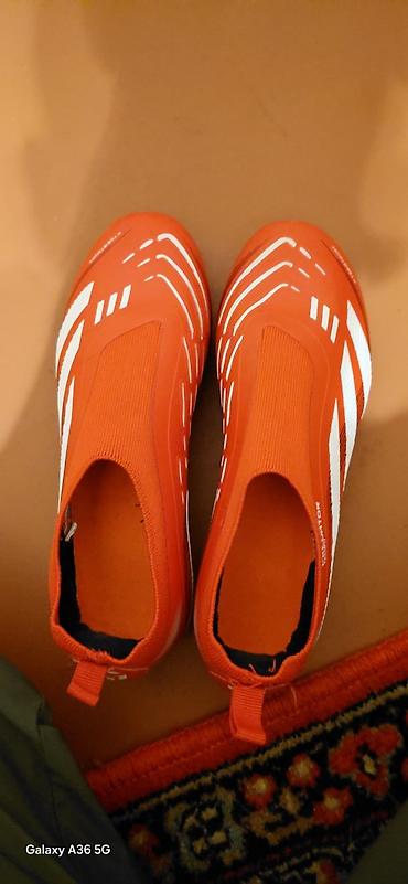 nike force: Бутсы (Adidas predator) без шнурков красные 37 размера новые очень — 3