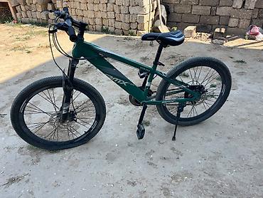 MTB tipli velosiped – BTMX GTR-103 - Rəng: tünd yaşıl, ağ/boz