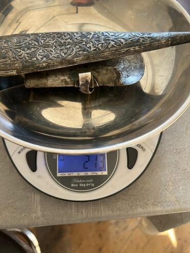 Digər zərgərlik əşyaları: Gümüş üzərində əl işi naxışlı dəst – qədim Şərq motivləri ilə — 9