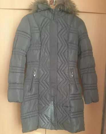 russia kurtka: Женская куртка S (EU 36), цвет - Серый