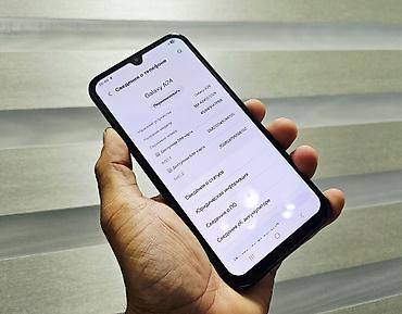 note 2: Samsung Galaxy A24 4G, Б/у, 128 ГБ, цвет - Черный, 1 SIM, 2 SIM — 10