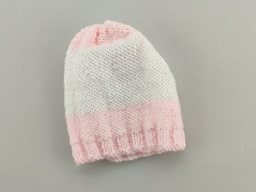 czapka różowa zimowa: Czapka, stan - Idealny