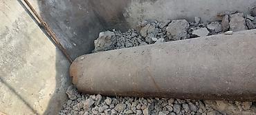 бак для воды купить в баку: Metallik silindrik çən/konteyner - Material: qalın divarlı polad - — 2