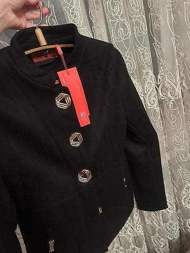 Üst geyimi: Qadın şıq pencək – KENZO Paris - Rəng: qara - Model: düz kəsim, qısa — 1