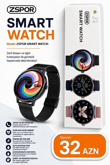 smart saatlar: ZSpor Smart Watch – gündəlik həyat üçün zərif və funksional ağıllı — 1