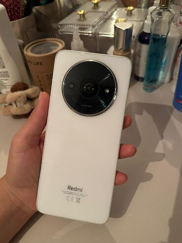 редми а3 чехол: Redmi, Redmi A3x, Колдонулган, 128 ГБ, түсү - Ак