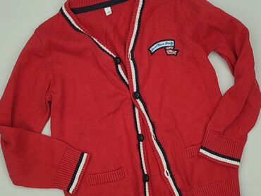 11 degrees bluza: Shirt 4-5 years, condition - Very good, pattern - Striped, color - Red