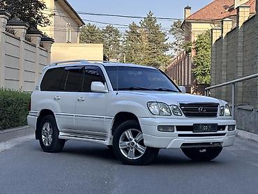 белый к5: Lexus LX: 2005 г., 4.7 л, Автомат, Бензин, Внедорожник — 2
