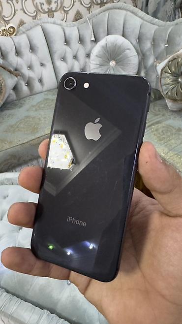 iphone xa: IPhone 8, 64 GB, Qara, Barmaq izi — 2