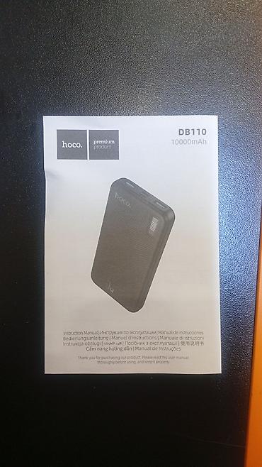 mini usb: Внешний аккумулятор Hoco DB110 - Емкость: 10 000 мА·ч - Быстрая — 9
