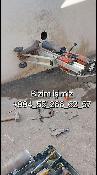 Beton işləri: Beton kəsimi və deşmə xidməti - Dəqiq və səliqəli beton kəsimi — 10