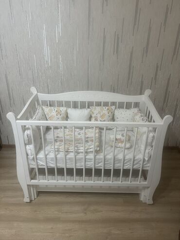 Детские односпальные кровати: Детская кроватка фирменная покупали в магазине с комплектом текстиля и — 9