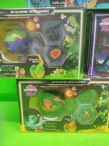 Игрушки: Наборы игрушек Bakugan (серия “Developing Intelligence”), для детей от — 4