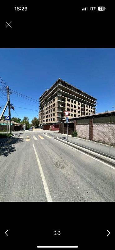 срочно продаётся 1 комнатная квартира в районе парк фучика: 1 бөлмө, 46 кв. м, Элитка, 10 кабат, ПСО (өзү оңдоп түзөтүп бүтүү үчүн)