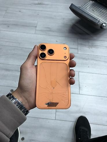 Apple iPhone: Б/у, 64 ГБ, Оранжевый, Чехол, 74 % — 3