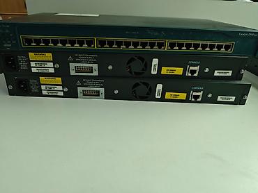 Masaüstü kompüterlər və komponentlər: Təcili olaraq 2-ci əl 4 ədəd Cisco catalyst 2950, 24 portluq swich — 1
