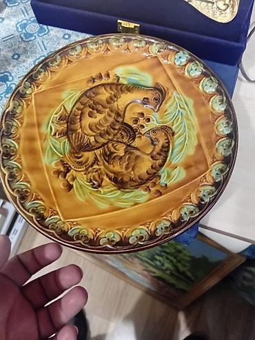 Digər ev dekoru: Dekorativ kolleksiya dəsti 1) Relyefli divar boşqabı – dairəvi — 20