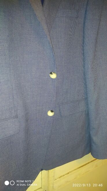 Костюмы: Пиджак (костюм мужской), Bosmenti, цвет Парламент, темно-голубой, 54 — 12