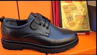 gün eynekleri: BEMSA Comfort kişi ayaqqabısı - Material: təbii dəri üst hissə