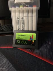 накопитель ssd: Накопитель, ADATA, SSD, 256 ГБ