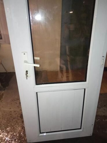 Plastik pəncərələr: İşlənmiş İkiqat şüşə paketi Plastik pəncərə, Еni: 80 sm, Uzunluğu: 156 sm — 6