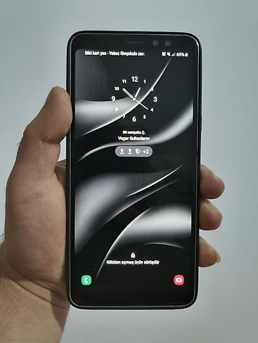 grand neo plus: Samsung Galaxy A8 Plus, 64 GB, rəng - Qızılı, Zəmanət, Sensor, Barmaq izi — 2
