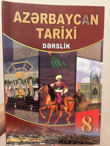 Kitablar, jurnallar, CD, DVD: Azərbaycan tarixi 8 sinif dərslik yeni