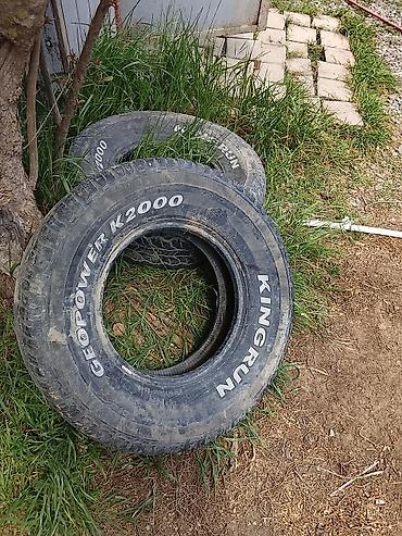 Təkərlər: İşlənmiş Şin 275 / R 16 — 7
