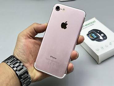 IPhone 7, Б/у, 32 ГБ, Розовый, 100 %