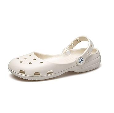 кроксы женские: Босоножки, 40, Crocs, Новый, цвет - Бежевый, Самовывоз, Платная доставка — 3