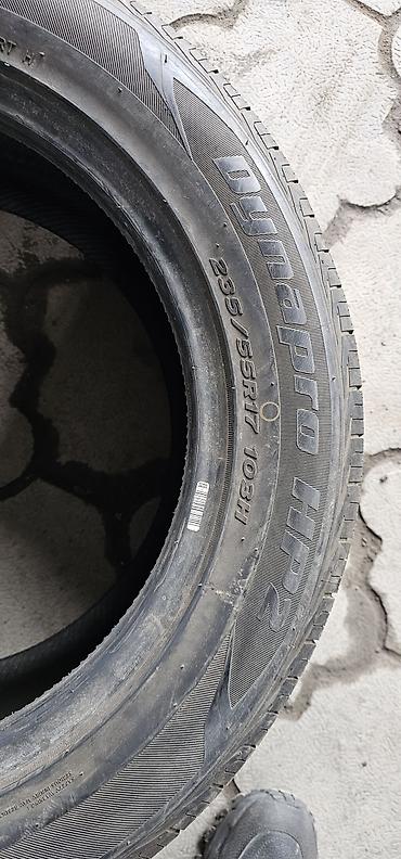 hankook: Шины 235 / 55 / R 17, Лето, Б/у, Пара, Легковые, Корея, Hankook — 2