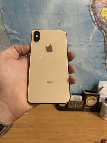 Apple iPhone: IPhone Xs, Б/у, 256 ГБ, Золотой, 78 %