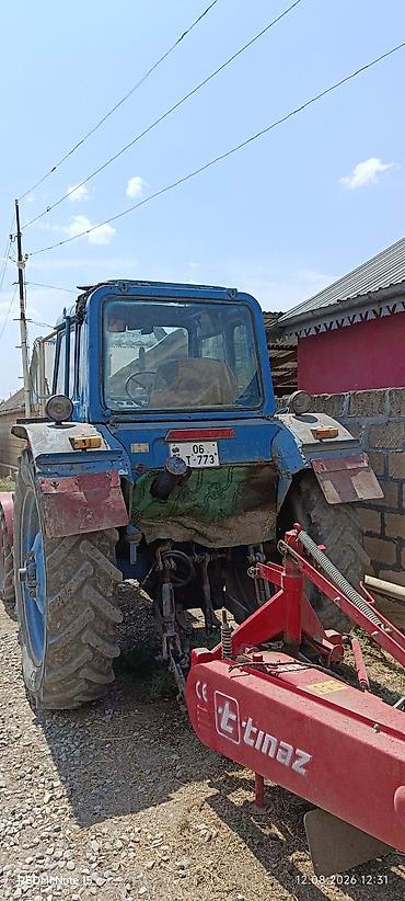 işlənmiş təkər satışı: GÖRDÜYÜNÜZ MTZ80 SATILIR ƏLİM YANDI TRAKTOR SAZ VƏZYƏTDƏDİ HEÇ Bİ — 3