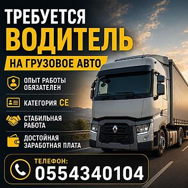 Трактористы: Требуется Водитель грузового транспорта, Категория прав (CE), На тягач, 1-2 года опыта — 1